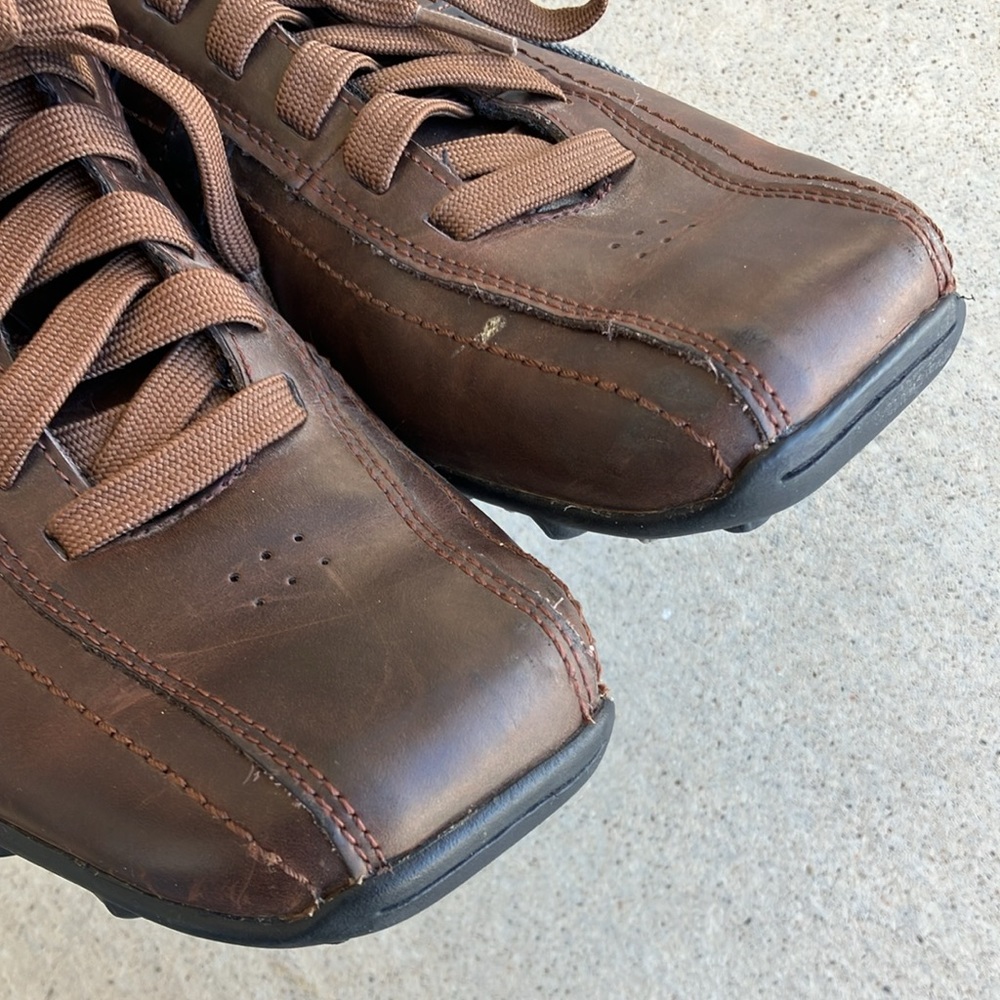 Skechers Relaxed Step Talus-Burk Leather Shoes, 8.5 - Picture 3 of 6